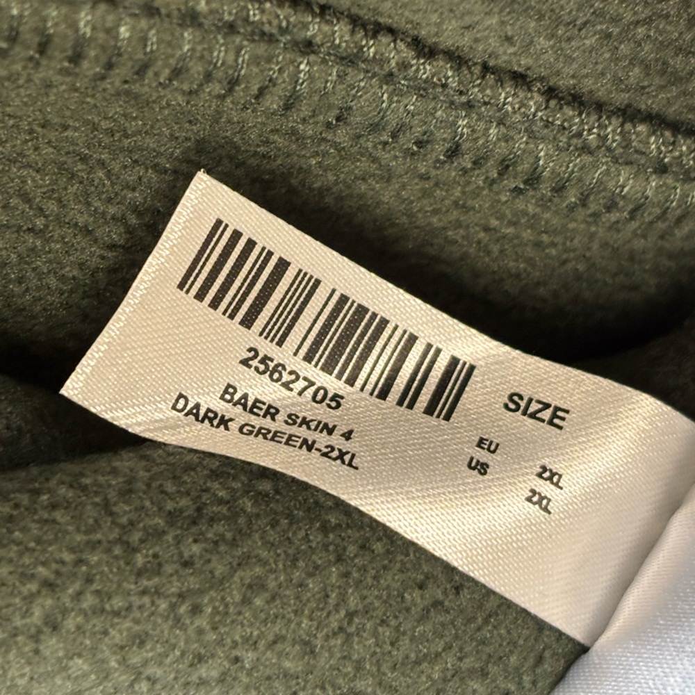 Baerskin Tactical Hoodie, Dark Green - 2XL - Picture 6 of 10